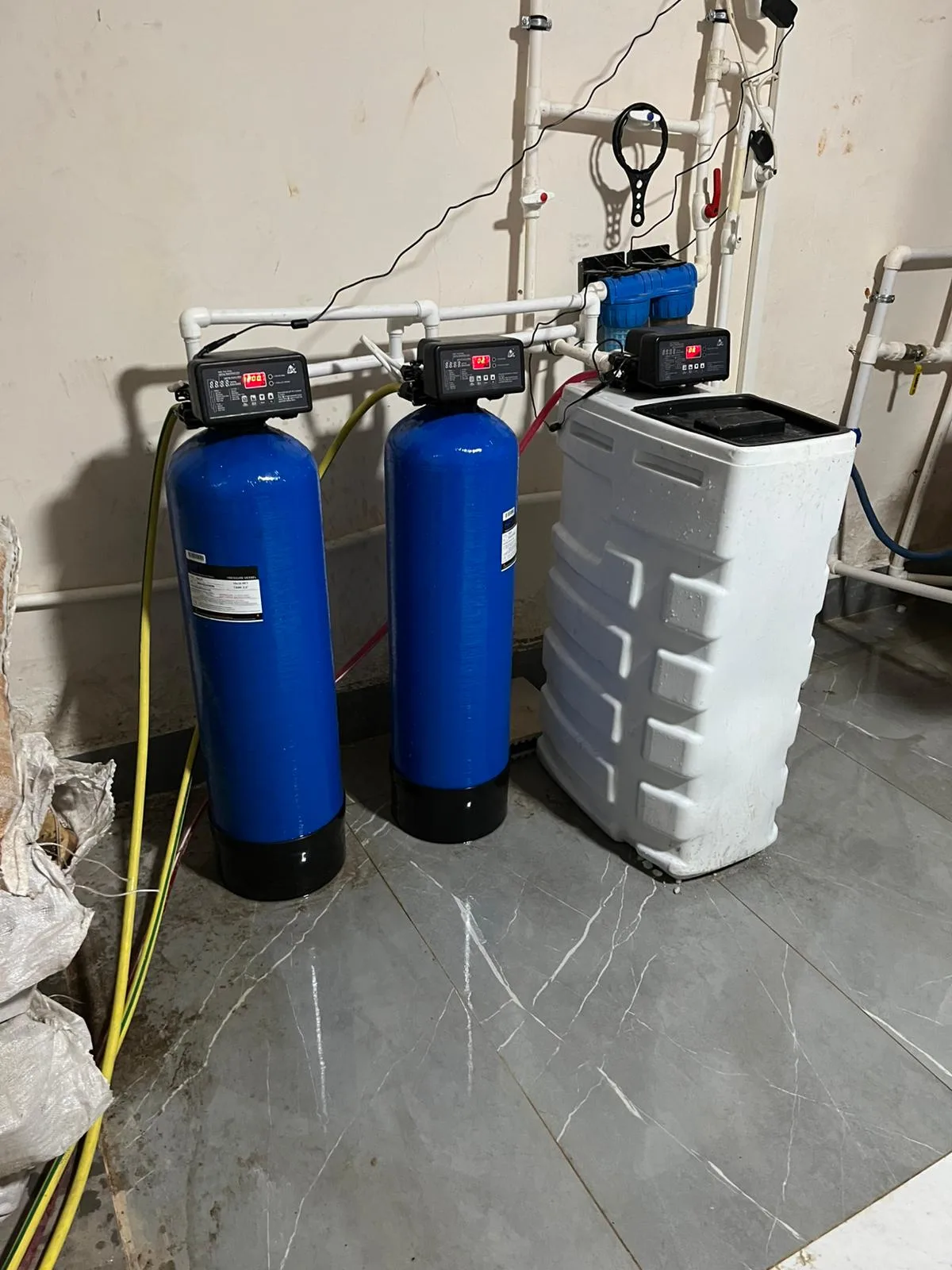 Adana Çukurova endüstriyel kum karbon yumuşatma sistemi montajı