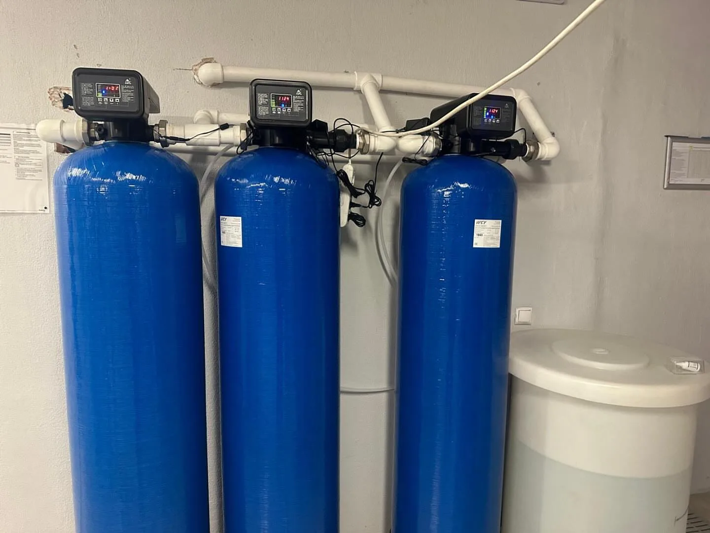 Adana organize sanayi 3lü kum karbon yumuşatma filtre sistemi